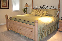 master bedroom in Cape May rental townhome